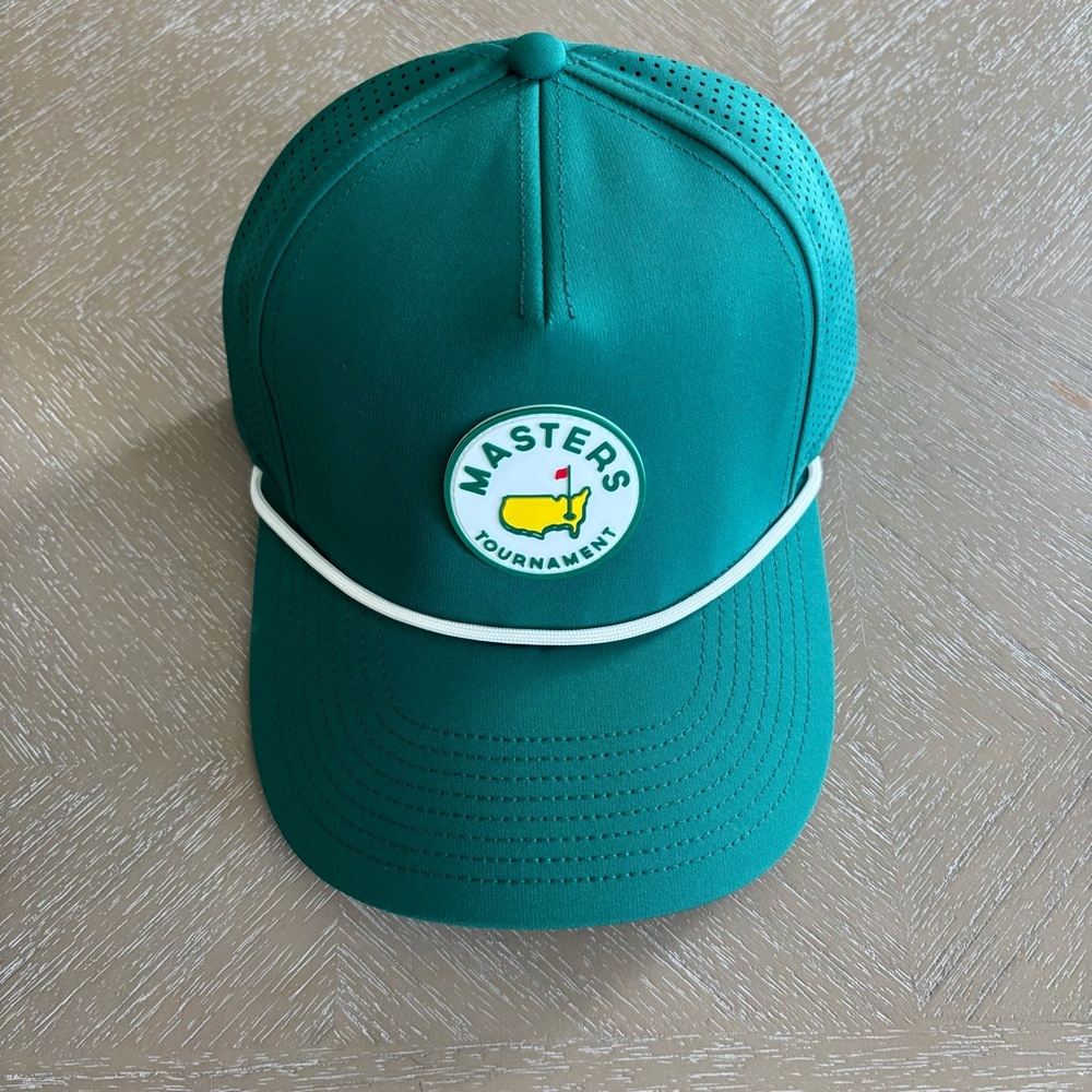 NWT 2025 Mens Green Masters Tournament Cap Hat